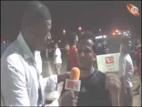 لاعب فريق الجالية اليمنية في لقاء مع الشبكة الإعلامية2