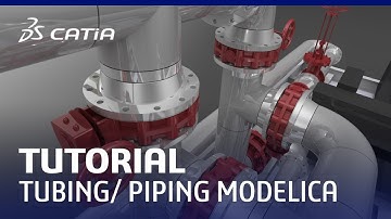 CATIA Mechatronic Systems Engineer - Tubing / Piping Modelica Generation
