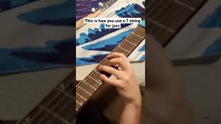 7 string jazz guitar? That's illegal!