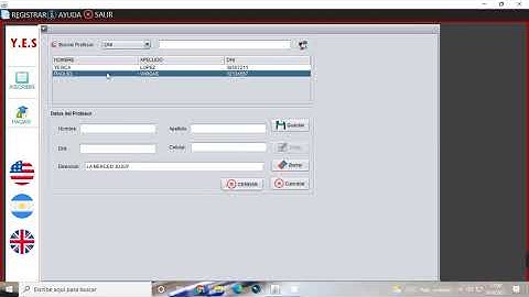 control de pago de alumnos, sistema Instituto YES