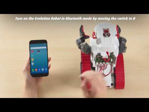 Robot Evolution - Connexion Bluetooth - Version Android