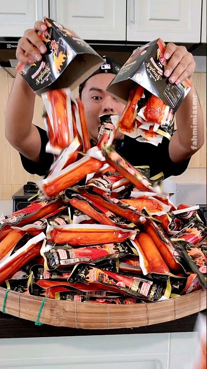 Buy 1 Million Kanzler Gochujang Sausages Viral #shorts #viral #fahmimiasmr