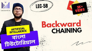 (Lec-58) Backward Chaining | AI বাংলা টিউটোরিয়াল