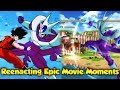 Epic Moments from Dragon Ball Z Movies! Reenacting DBZ Movies - Dragon Ball Xenoverse 2