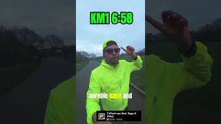 Marathon training recap. Week 2 run 1