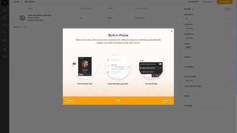 Freshsales.io user onboarding walkthrough created with Inline Manual