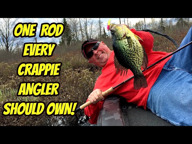 THE ROD EVERY CRAPPIE ANGLER SHOULD OWN- Jig Poles Catch! 