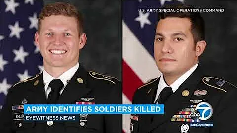 Two U.S. Soldiers Killed In Training Accident Iden...