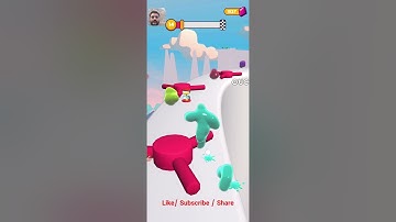 Blob Runner 3D- All Levels Gameplay Andriod,ios ( Level 13-14 )