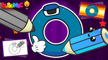 How to draw ALPHABET LORE We draw ALPHABET LORE letter O