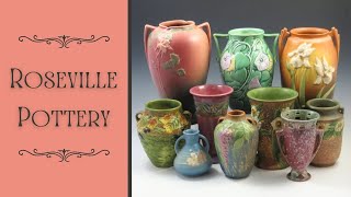 What to know about Roseville Pottery 🤩 #vintage #antiques #antique #pottery