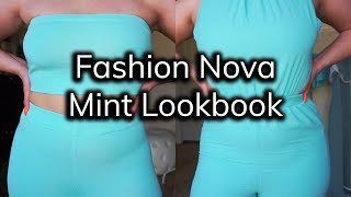 Fashion Nova Curve Mint Try On Haul | Ruby Red