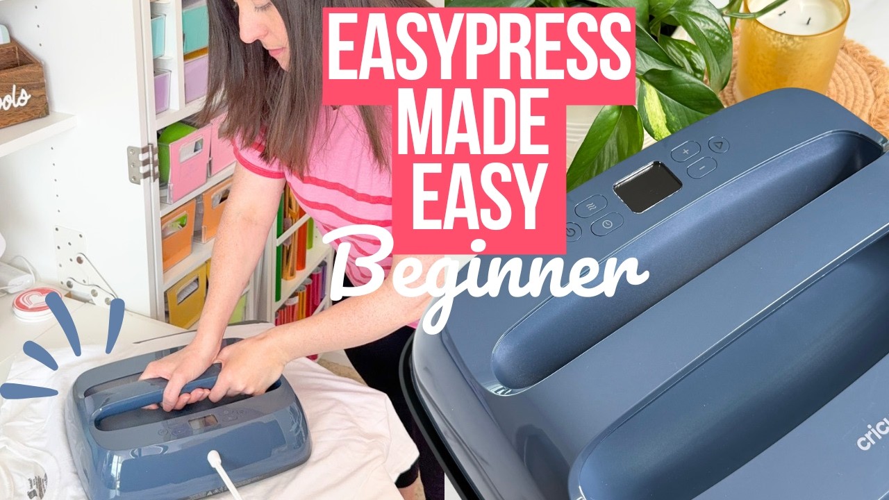 How to Use a Cricut EasyPress (Beginner Tutorial + T-Shirt Project