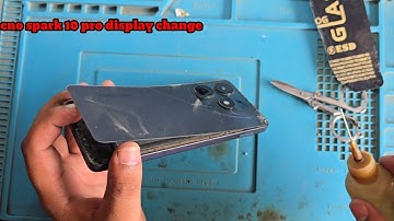 tecno spark 10 pro display change