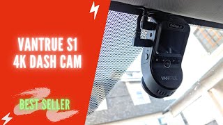 Vantrue S1 4k Dash Cam Review & Instructions | Vantrue Dual 1080P Front and Rear Car Camera