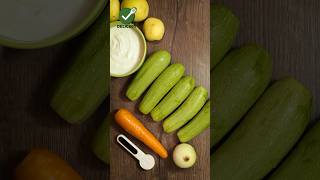 QUICK Creamy Zucchini Soup Recipe | Delicacy #shorts