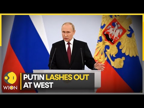 Russia-Ukraine war : Putin delivers war-time address | Latest English News | WION