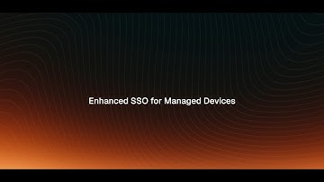 How to configure Enhanced SSO for Scalefusion-managed devices