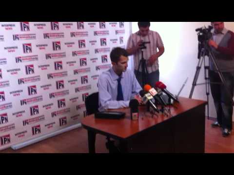 რადიო \"ჰერეთის\" პრესკონფერენცია - 30.09.2011