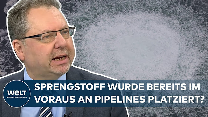 NORD-STREAM-ERMITTLUNGEN: "Die Ukraine hätte nie ihre Beziehungen zu Europa riskiert"
