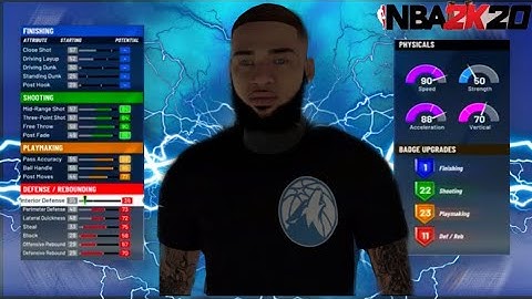 THE BEST PLAYMAKING SHOT CREATOR BUILD ON NBA2K20 !57 BADGE UPGRADES! BEST GUARD BUILD NBA2K20