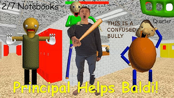 Principal Helps Baldi! - Baldi
