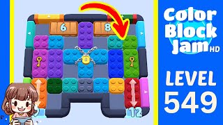 Color Block Jam Level 549 Solution Walkthrough