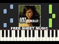 THIS IS THE LIFE by Amy McDonald, 2007, Piano Tutorial with free Sheet Music (pdf)