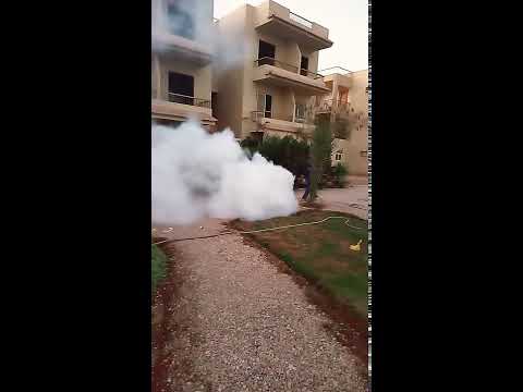 كيفية رش المبيدات الحشرية في القرى السياحية