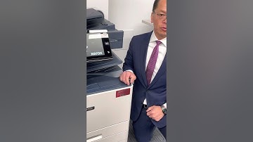 How to replace waste toner collection bottle for Xerox Altalink