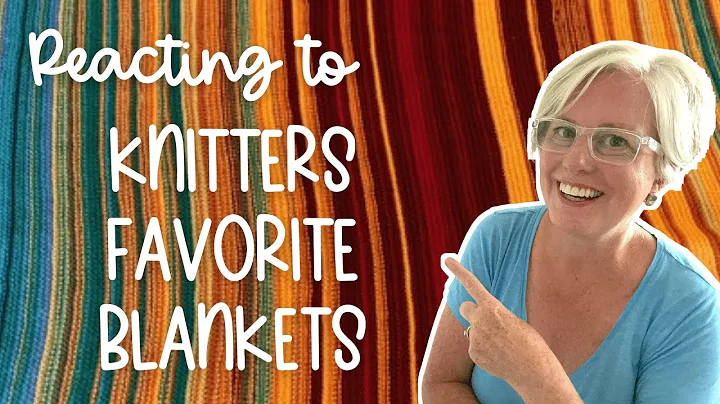 Reacting to My Followers Blanket Knitting Projects!
