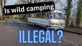 Is Wild Camping illegal?