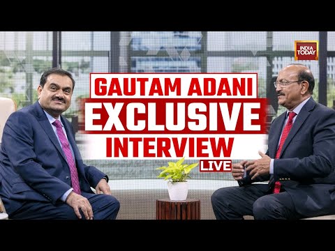 LIVE: Gautam Adani EXCLUSIVE Interview | World's 3rd Richest Man | NDTV Takeover | India Today LIVE