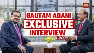 LIVE: Gautam Adani EXCLUSIVE Interview | World's 3rd Richest Man | NDTV Takeover | India Today LIVE