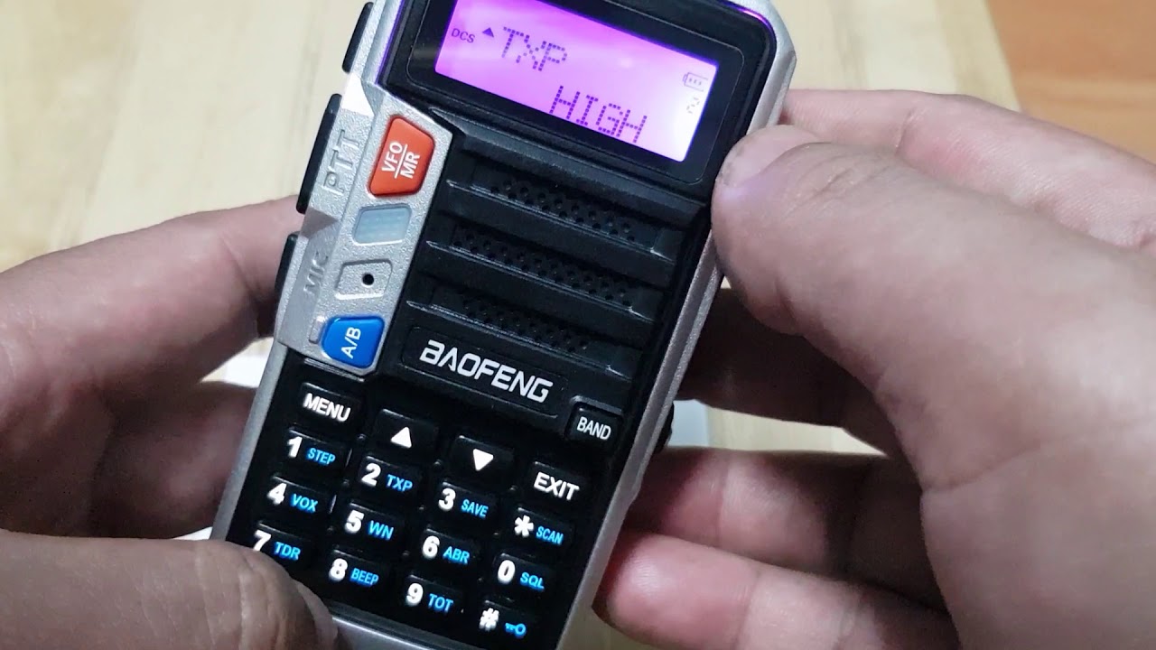 วิธีลบช่อง Baofeng S9