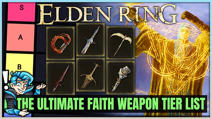 The TRUE MOST POWERFUL Faith Weapon Tier List - Best Highest Damage Faith Weapons in Elden Ring!