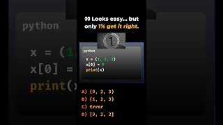 Python Tuple Immutability: Invalid Item Assignment