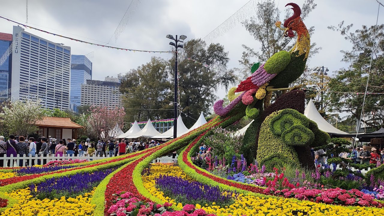 Hong Kong flowers show YouTube