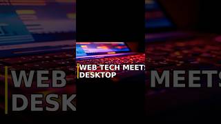Electron: Build Cross-Platform Desktop Apps with Web Tech #Shorts