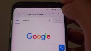 Samsung Galaxy S8: How to Enable / Disable Scan QR Code from Internet App screenshot 4