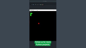 Build Your Own Snake Game in Python #codes #coding #popular #programming #pourtoi #python #pourtoii