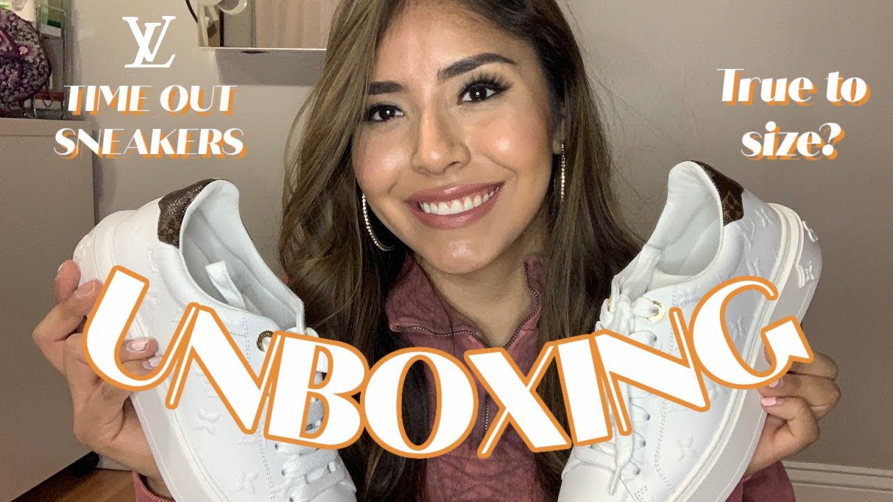 UNBOXING LOUIS VUITTON TIME OUT SNEAKERS #1A87OR