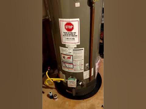 Rheem Power Vent Operation - YouTube