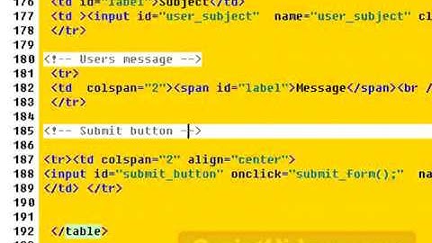 Send Emails with a javascript & PHP Web Form with form validation   (Download the code)