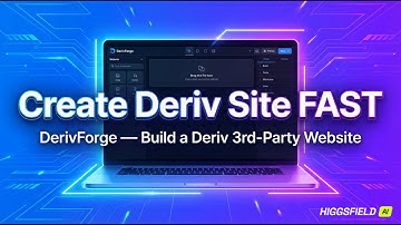 DerivForge Tutorial: Create Your Own Deriv 3rd-Party Website FAST
