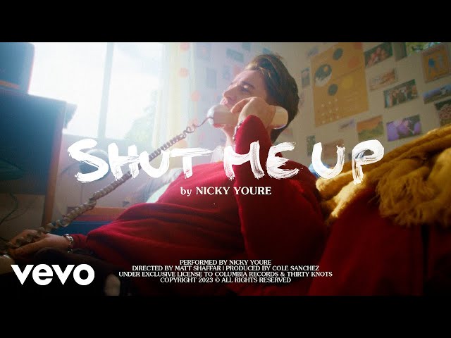 Nicky Youre - Shut Me Up (Official Video) class=