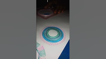 how to draw a spirograph design #like #subscribe#spirograpg #spiral art#spiral art design