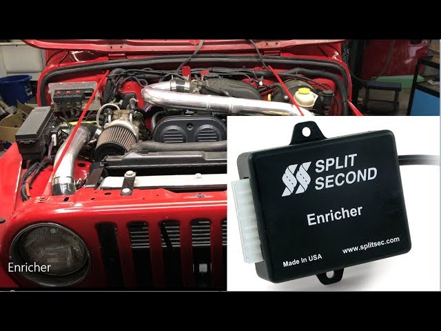 How to Install and Tune a Split Second Enricher Piggyback ECU. TURBO Jeep  Wrangler TJ  - YouTube