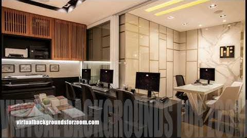 Preview Open Space Office Zoom Virtual Backgrounds