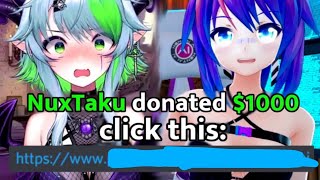 I donated $1000 to streamers if they click this link...